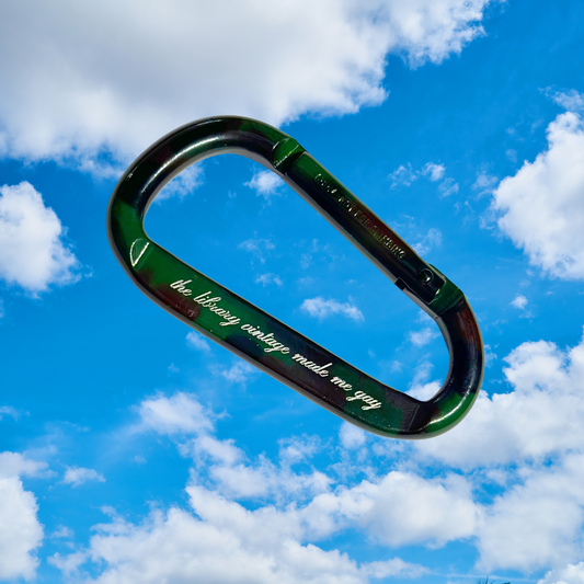 TLV Made Me Gay Carabiner
