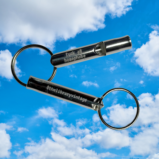 F*ck Off Homophobe Whistle